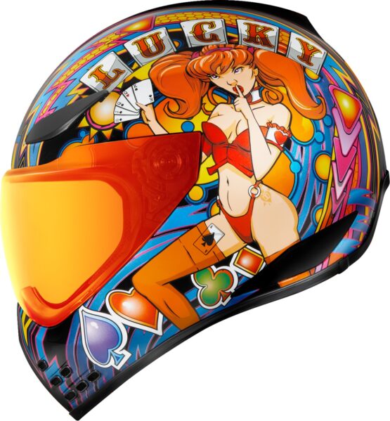 Domain Lucky Lid 4 Helmet Red XL - Image 2