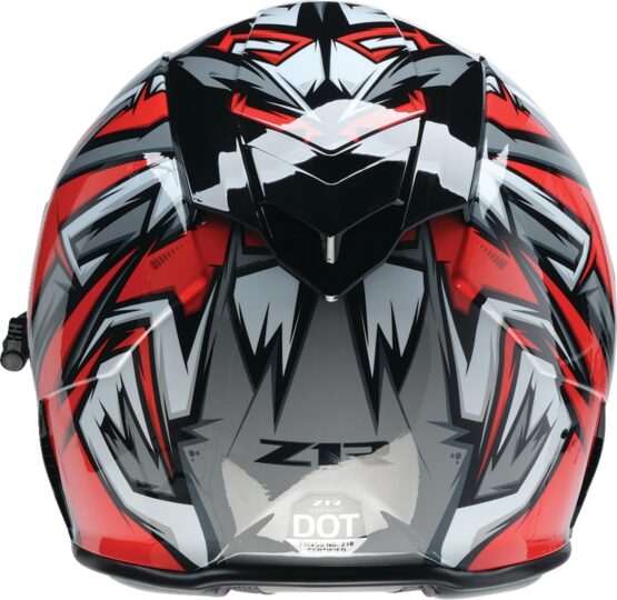 Z1R Warrant Neuron Snow Electric Helmet Red M - Image 2
