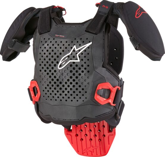 Alpinestars Youth A-5 S v2 Chest Protector Black/White/Red S/M
