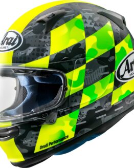 Arai Regent-X Patch Helmet Large Yellow Matte