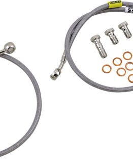 Stainless Steel Front Brake Line Kit - 2 Lines