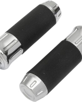 Drag Specialties Custom Footpegs Chrome Pair