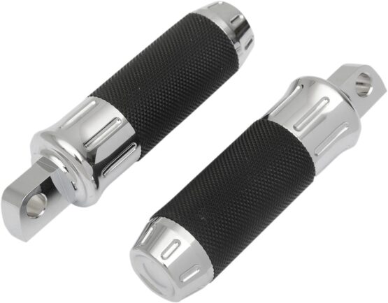 Drag Specialties Custom Footpegs Chrome Pair