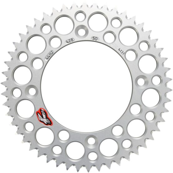 Rear Sprocket - Silver 428-50 Teeth