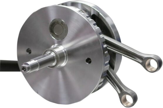 S&S Flywheel Assembly 4-1/2 in Stroke for Harley M8 114/117 - Image 3