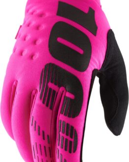 100 Percent Brisker Gloves Pink 2XL Men's