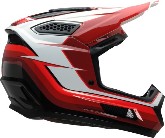 Z1R Dirt Maxx Helmet Vortex Red/White Medium Unisex - Image 3