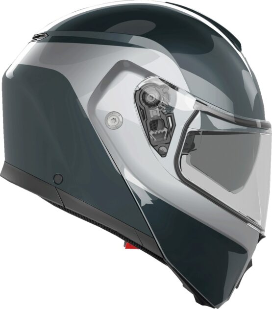 AGV Streetmodular Levico Modular Helmet Gray/Silver Large - Image 3