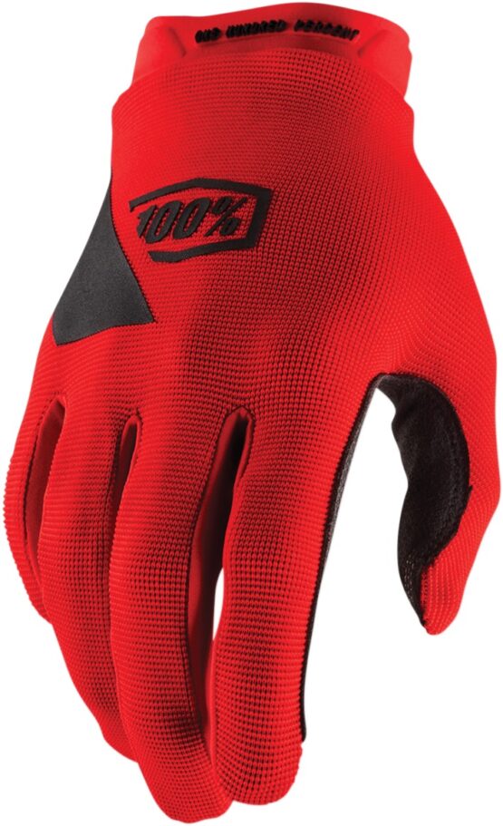 Ridecamp Gloves - Red Short Cuff Men's Small