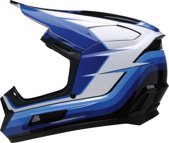 Z1R Youth Dirt Maxx Vortex Helmet Blue/White Medium