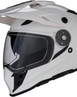 Range Full Face Dual-Sport Helmet Gloss White 2X-Large
