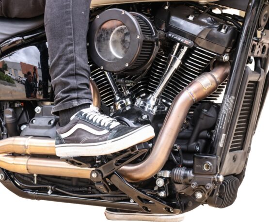 Thrashin Supply Billet Brake Arm Black For Harley M8 Softail - Image 2