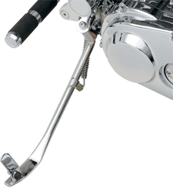 Drag Specialties Chrome Kickstand Kit Stock Length For Harley Softail - Image 2