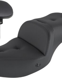 Heated Road Sofa Pillow 2-Up Seat Black w/Backrest
