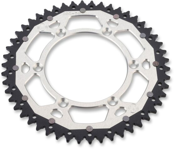 48T Silver Dual Metal Rear Sprocket