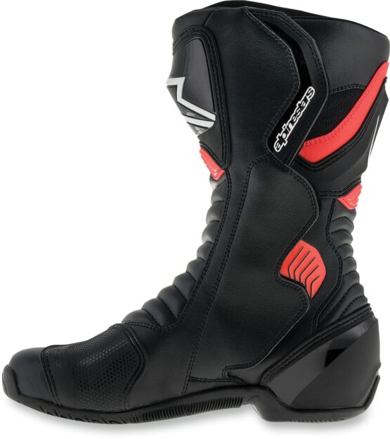 SMX-6 Drystar V2 Street Riding Boots Black/Red US 13.5 - Image 2