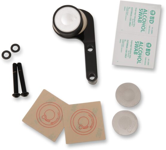 Klock Werks iOmounts Handlebar Device Mount Right Black For Harley-Davidson