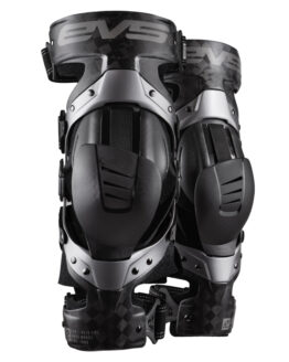EVS Axis Pro Knee Brace Pair Black/Grey Large
