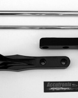 Accutronix 6 Inch Forward Control Extension Kit Black For Harley Sportster