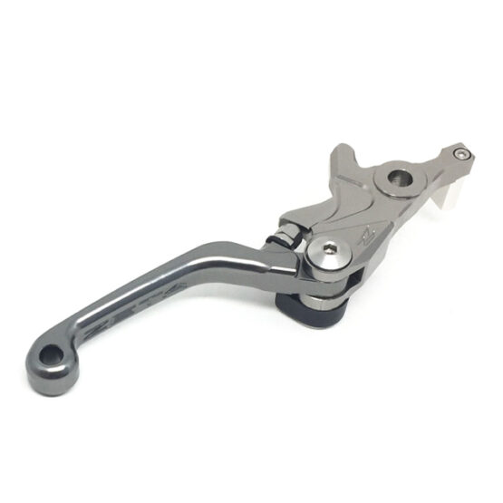 Zeta Pivot CP CNC Brake Lever Shorty Gray Fits CRF250L CBR250 Grom KLX Ninja 250
