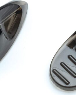 Replacement Thumb Tab Dragon Wings Dark Smoke Chrome by Kuryakyn