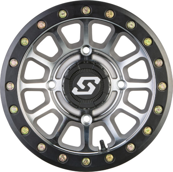 Sedona Sano Beadlock Wheel 14x7 4/156 +38mm Black/As Cast - Image 2