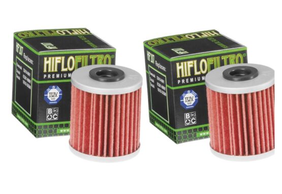 HF207 Oil Filter Replaces Suzuki 16510-35G00 & K5201-00001 - 2 Pack