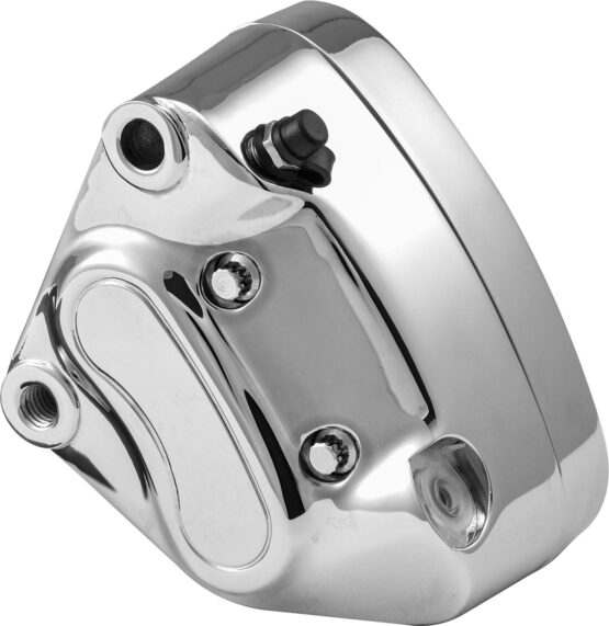 Front Left Brake Caliper Chrome by Harddrive Fits 00-07 Harley-Davidson