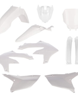 Acerbis Full Plastic Kit White For 2024 YZ250F 2023-2024 YZ450F/FX