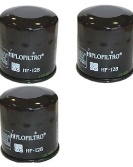 HF128 Oil Filter - 3 Pack