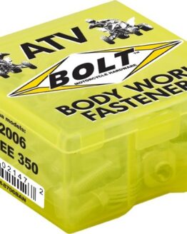 Full Body Work Fastener Kit Silver Fits 87-06 Yamaha YFZ350 Banshee