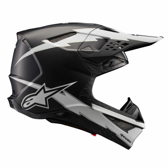 Alpinestars Supertech M10 Ampress MX Helmet MIPS Matte Black/White XL - Image 2