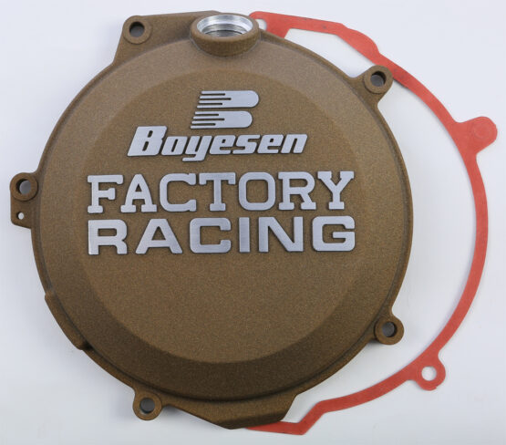 Boyesen Factory Racing Clutch Cover Magnesium Fits 11-15 Husqvarna KTM Husaberg