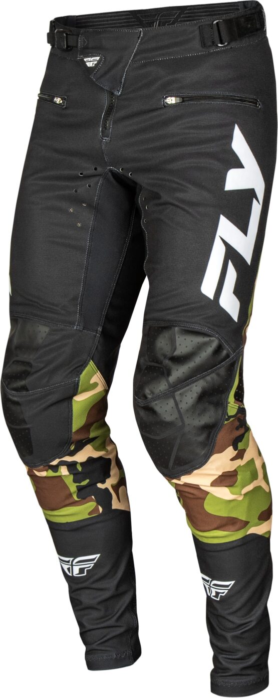 Fly Racing Rayce Bicycle Pants Black/Camo Size 38 - Image 2
