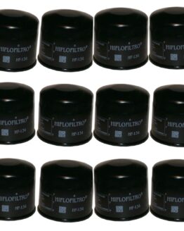 HF134 Oil Filter - Black - 12 Pack