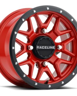 Krank Wheel 4/110 14X7 5+2 +10MM Black/Red
