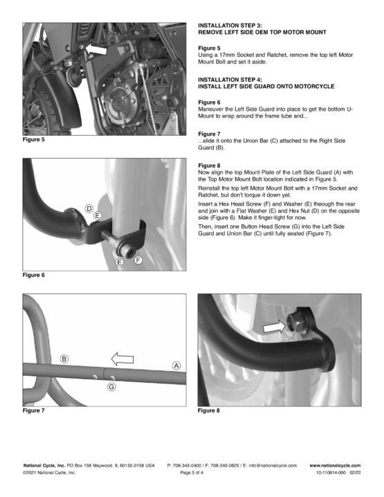 Extreme Adventure Gear Adventure Side Guards / Engine Guards - Image 4
