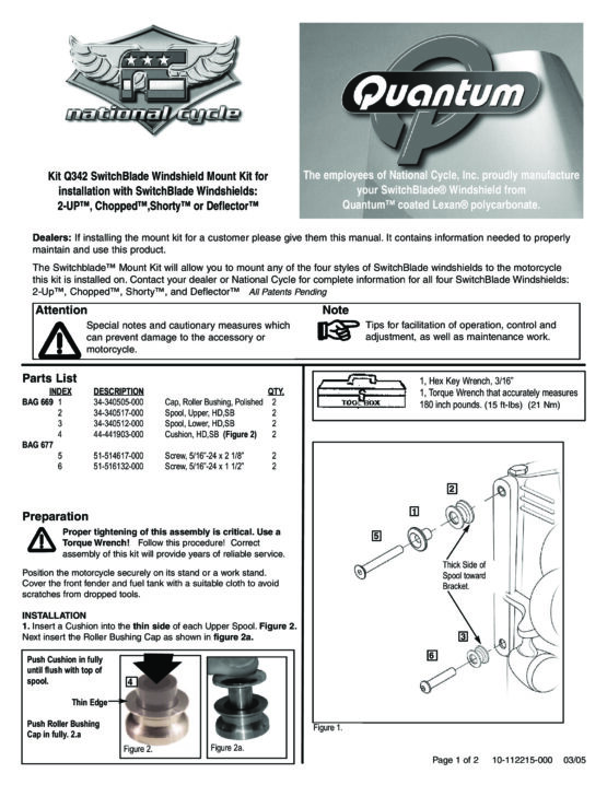 Switchblade Windshield Mount Kit - Image 2