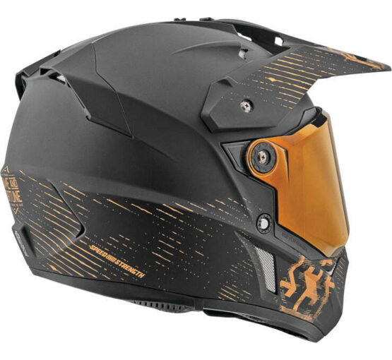 SS2600 Fame and Fortune Helmet Black/Gold - 2XL - Image 2
