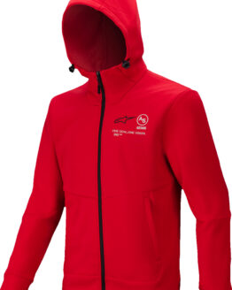 Alpinestars Racer MX Fleece Hoodie Bright Red Small