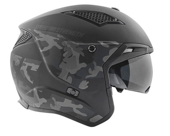 Speed and Strength SS2400 Call 2 Arms Helmet Black/Camouflage 2XL - Image 2