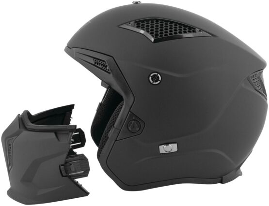 Speed and Strength SS2400 Solid Speed Helmet Black Medium - Image 2