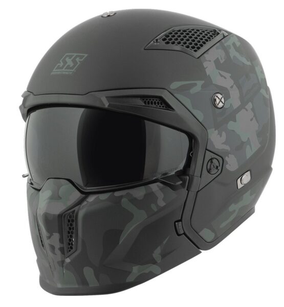 Speed and Strength SS2400 Call 2 Arms Helmet Black/Camouflage 2XL