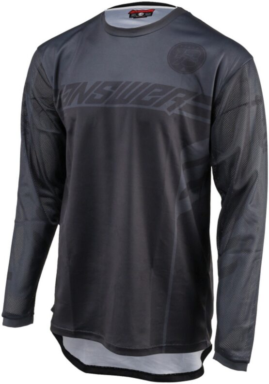 Answer 25 Arkon Nitrus Jersey Black/Hyper Acid Youth - Large
