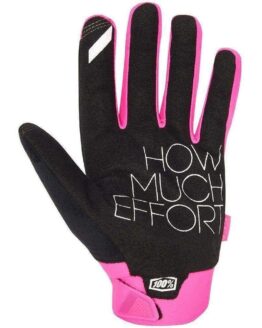 100% Brisker Glv Neon Pnk Xl