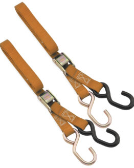 Standard Tie Downs - Pair - 1" x 72" Orange