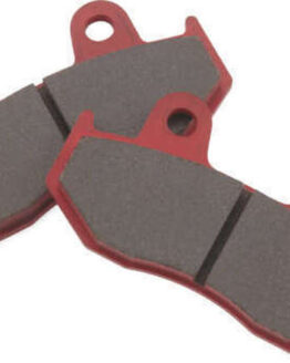 BikeMaster Sintered Rear Brake Pads Red Fits Yamaha