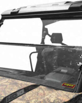 QuadBoss Folding Windshield 0.177" Fits 16-22 Can-Am Defender HD10