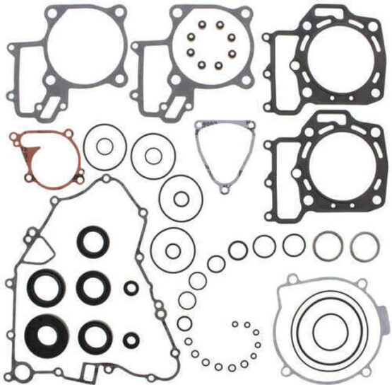 QuadBoss Complete Gasket Set with Oil Seal Fits 08-12 Kawasaki KRF750 Teryx