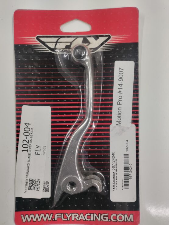 Fly Polished Standard Brake Lever For 06-10 KTM